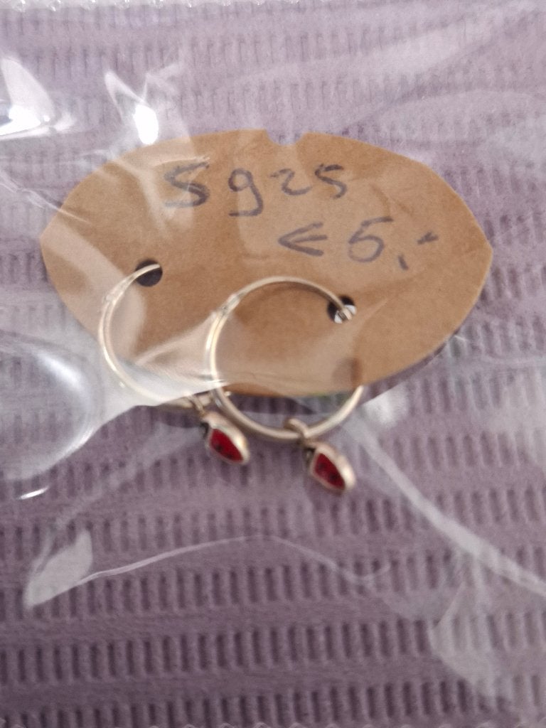 Oorbel kind lieveheers beestje, Hangers, Overige kleuren, Nieuw, Ophalen of Verzenden