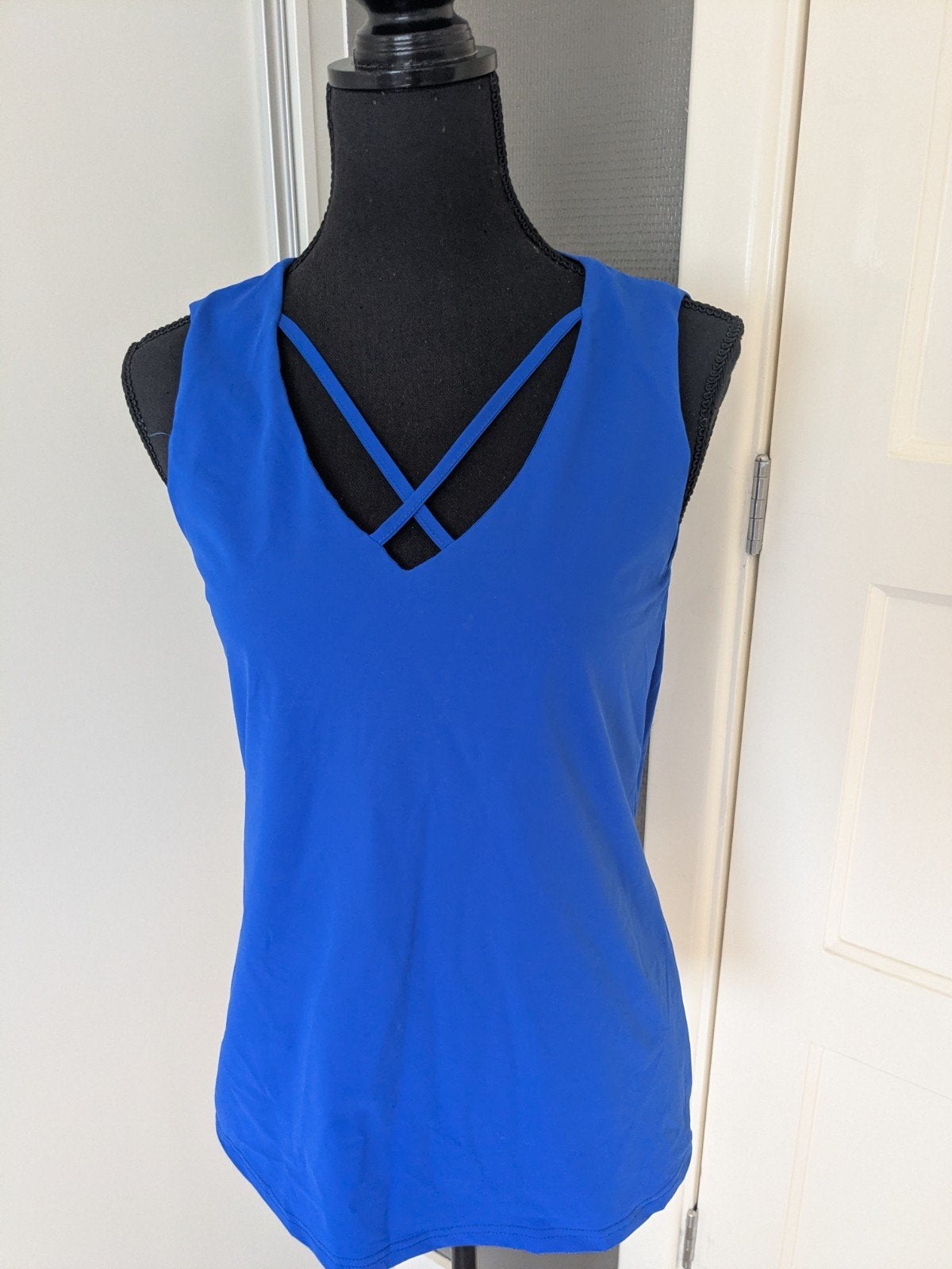 Helena Hart top zo goed als nieuw, Blauw, Zo goed als nieuw, Zonder mouw, Maat 34 (XS) of kleiner