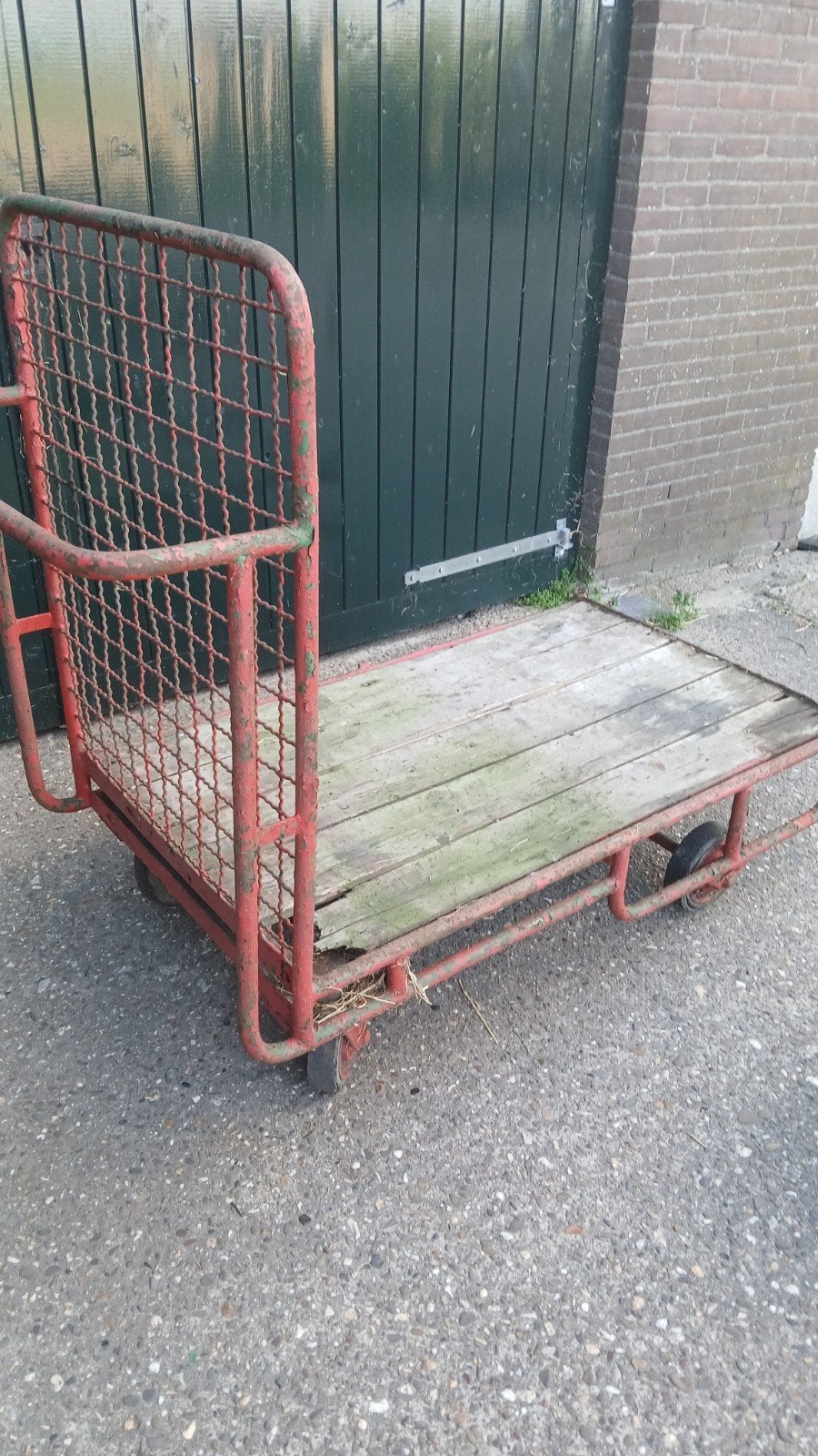 Transportwagens 4 stuks,samen 50 euro, Minder dan 60 liter, Ophalen, Gebruikt, Transportkar