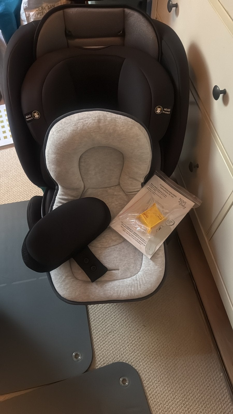 Novi baby David 2.0 autostoel, Kinderen en Baby's, Autostoeltjes, Verstelbare rugleuning, Zo goed als nieuw, Isofix, Ophalen