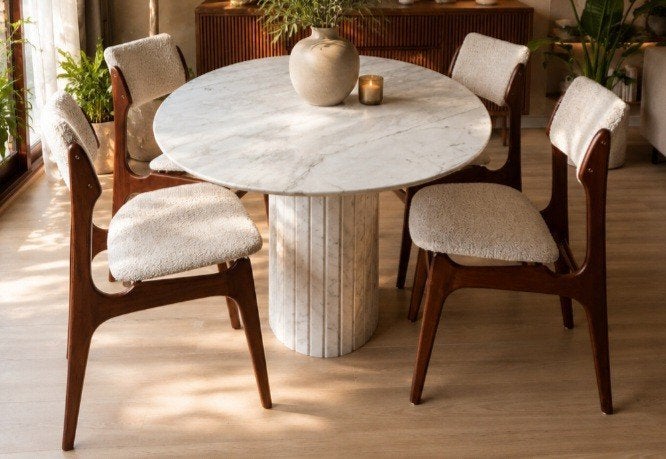 Prachtige vintage stoelen van Erik Buch design, Ophalen, Bruin