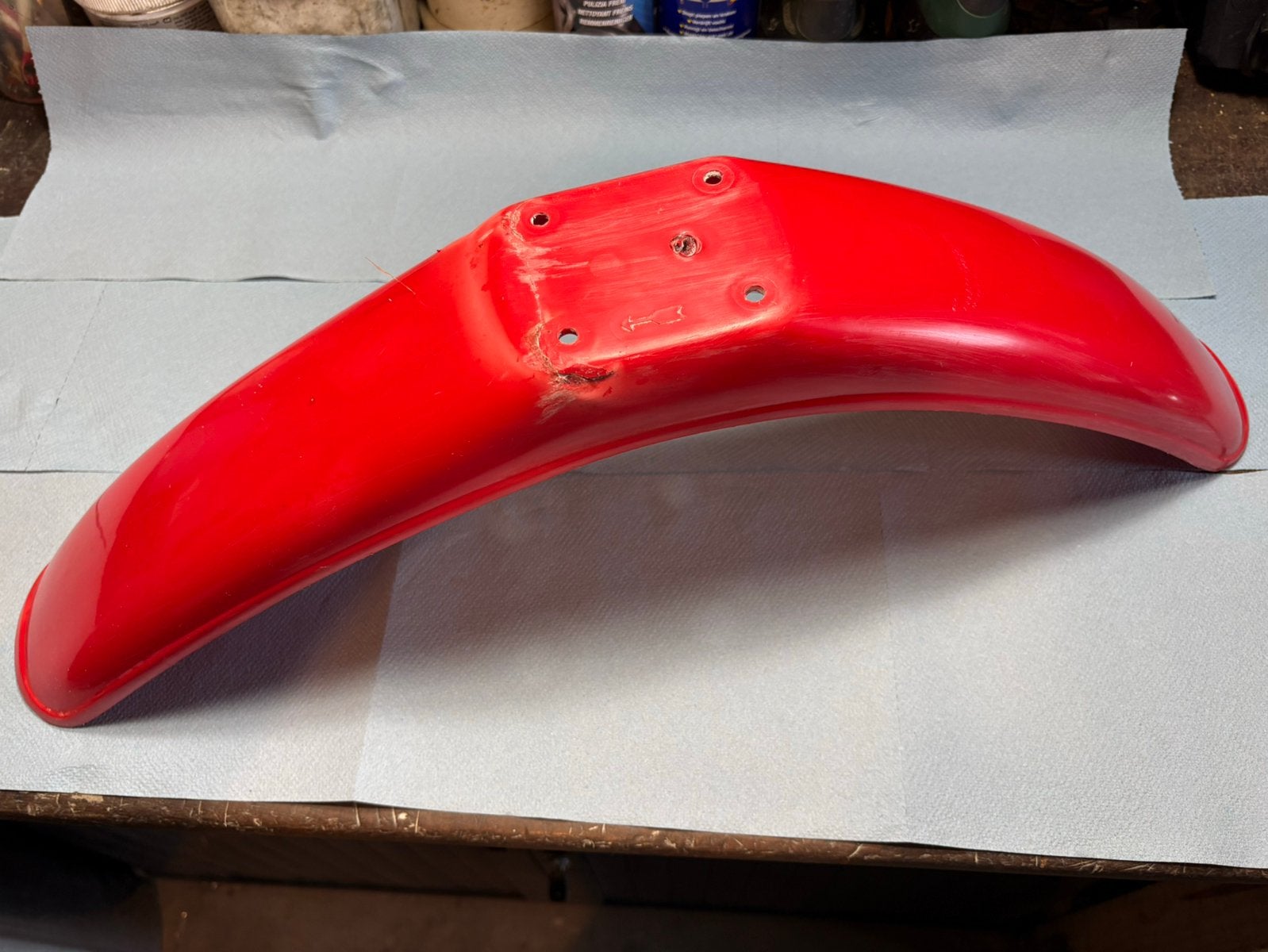 Yamaha DT50m voorspatbord origineel, Ophalen of Verzenden, Gebruikt, Overige typen, Yamaha