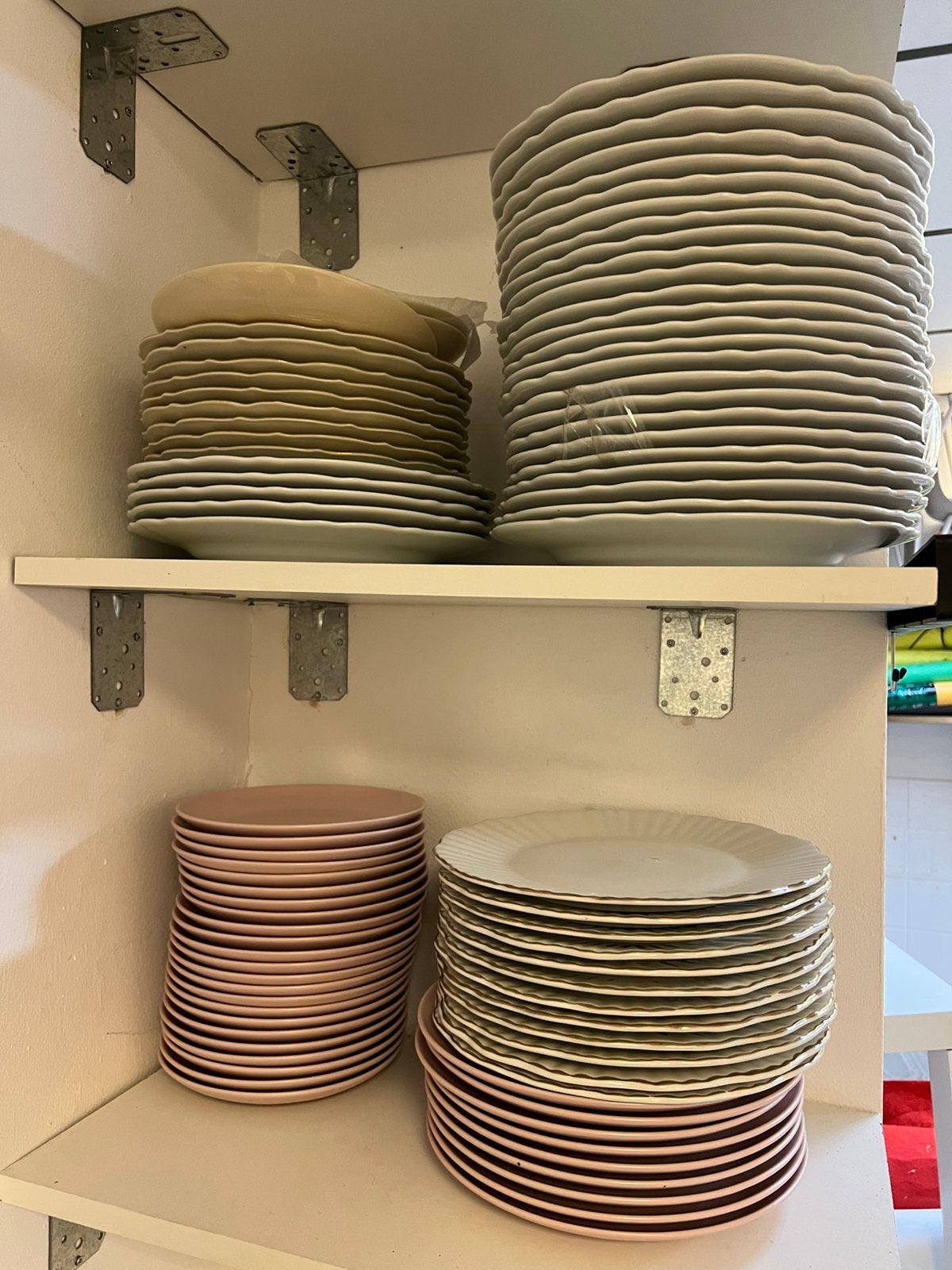 Roze borden ikea, Ophalen, Aardewerk, Overige stijlen, Bord(en)