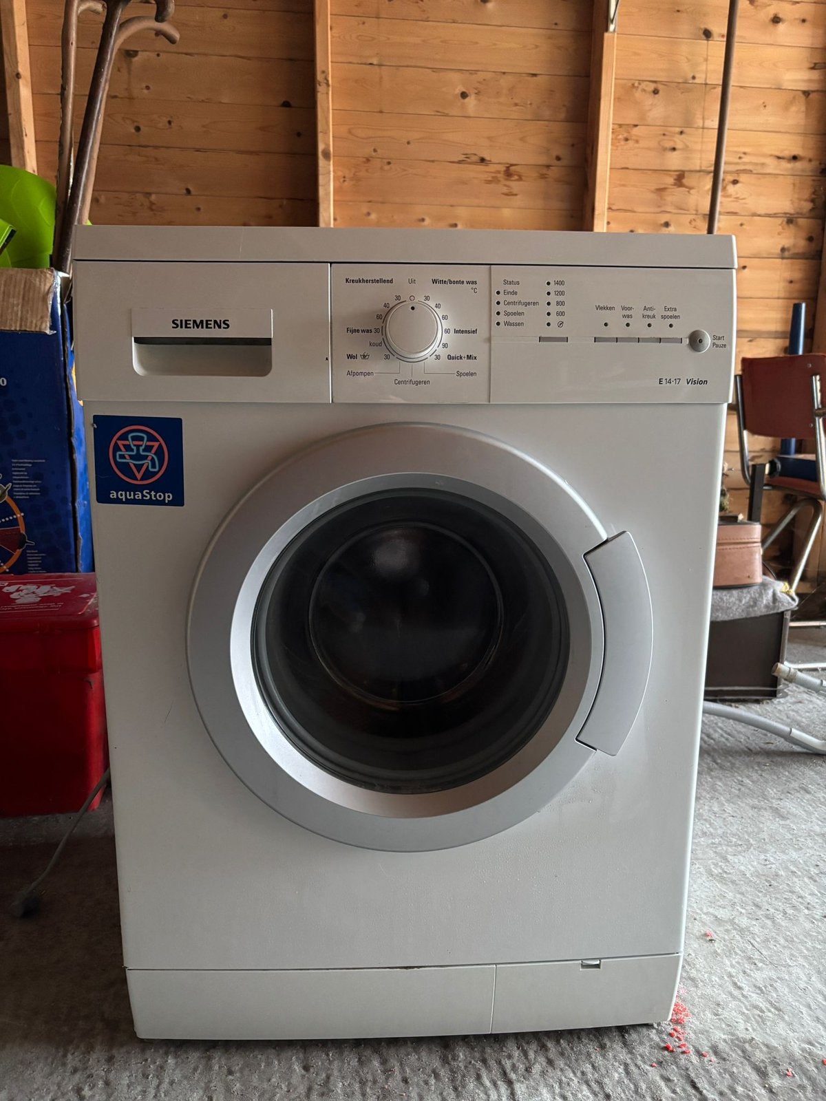 Siemens wasmachine, Witgoed en Apparatuur, Wasmachines, Ophalen, 1200 tot 1600 toeren, Gebruikt, Minder dan 85 cm