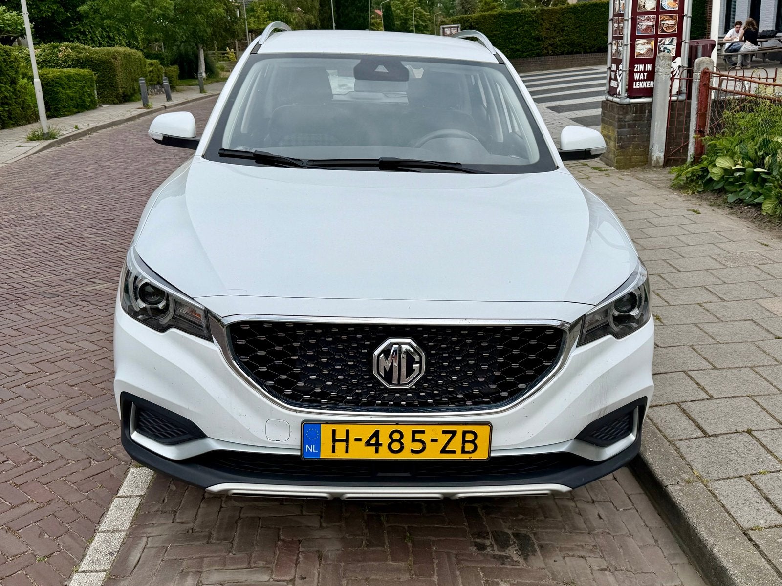 MG ZS Electric 143pk 2020 Wit. Beneden prijs niet reageren, Zwart, 38 min, Wit, Origineel Nederlands