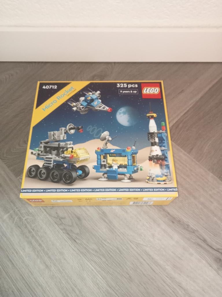 Lego Space Classic Space 40712 Micro Rocket Launchpad, Nieuw, Ophalen of Verzenden, Space, Complete set