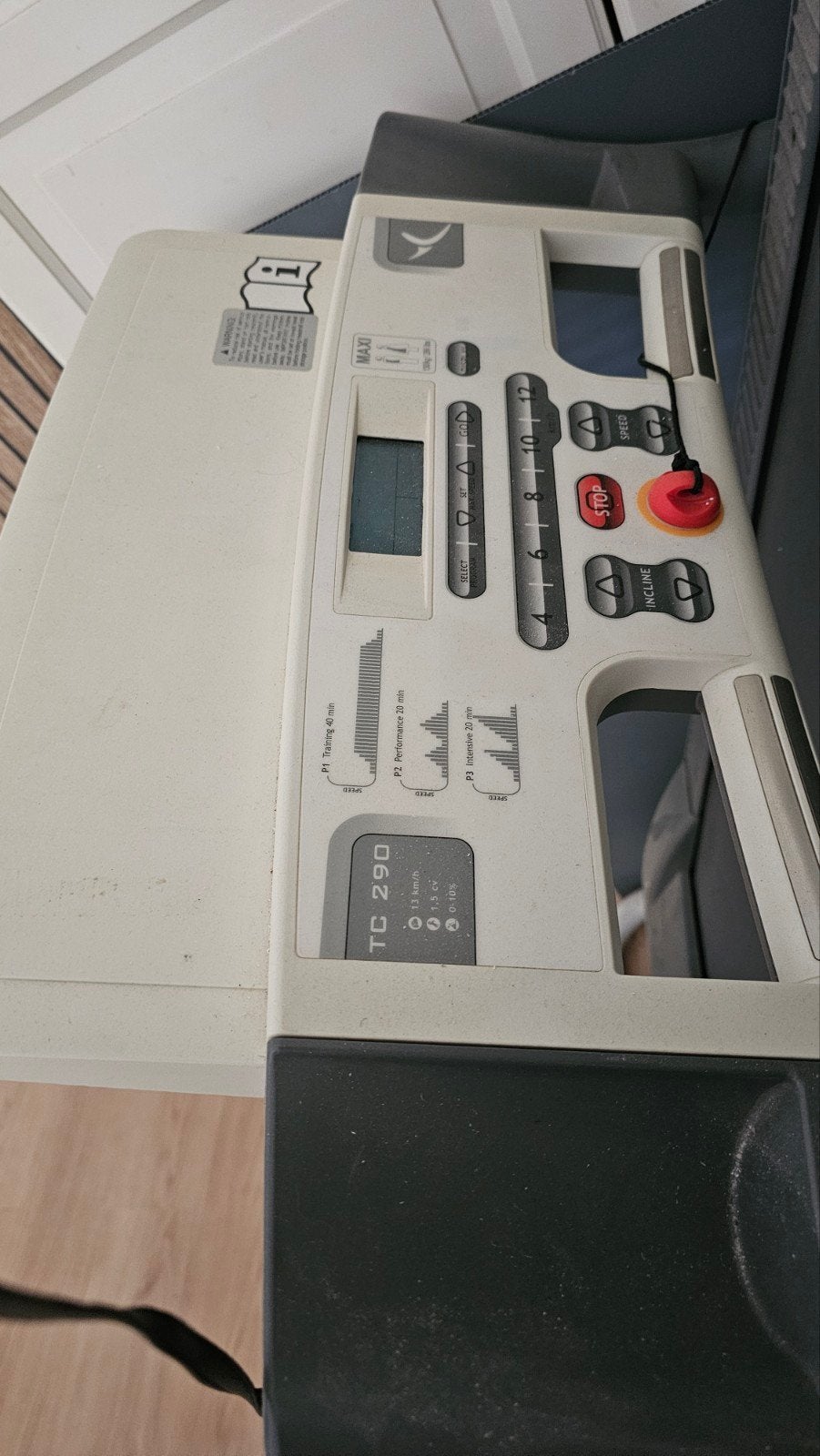 Domyos TC 290 Loopband - Zo goed als nieuw, Sport en Fitness, Ophalen, Zo goed als nieuw, Metaal, Loopband