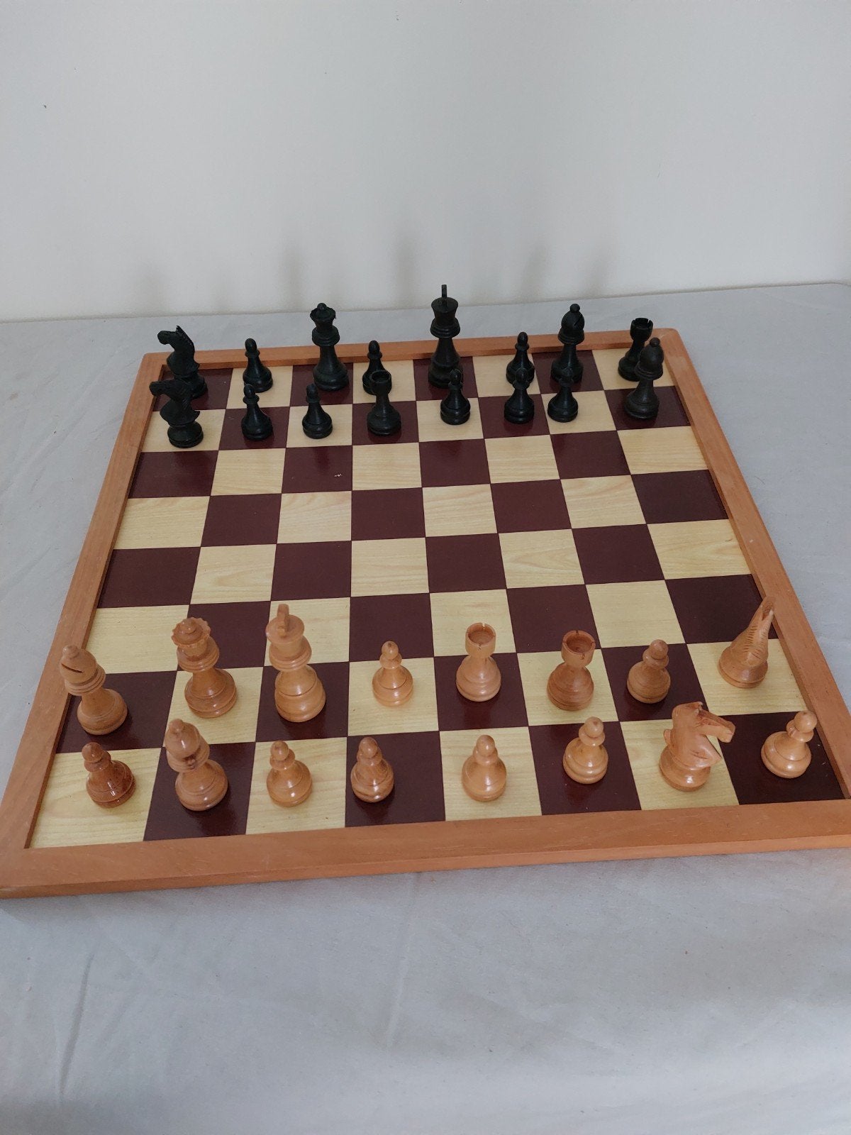 Schaak en dambord, Ophalen of Verzenden
