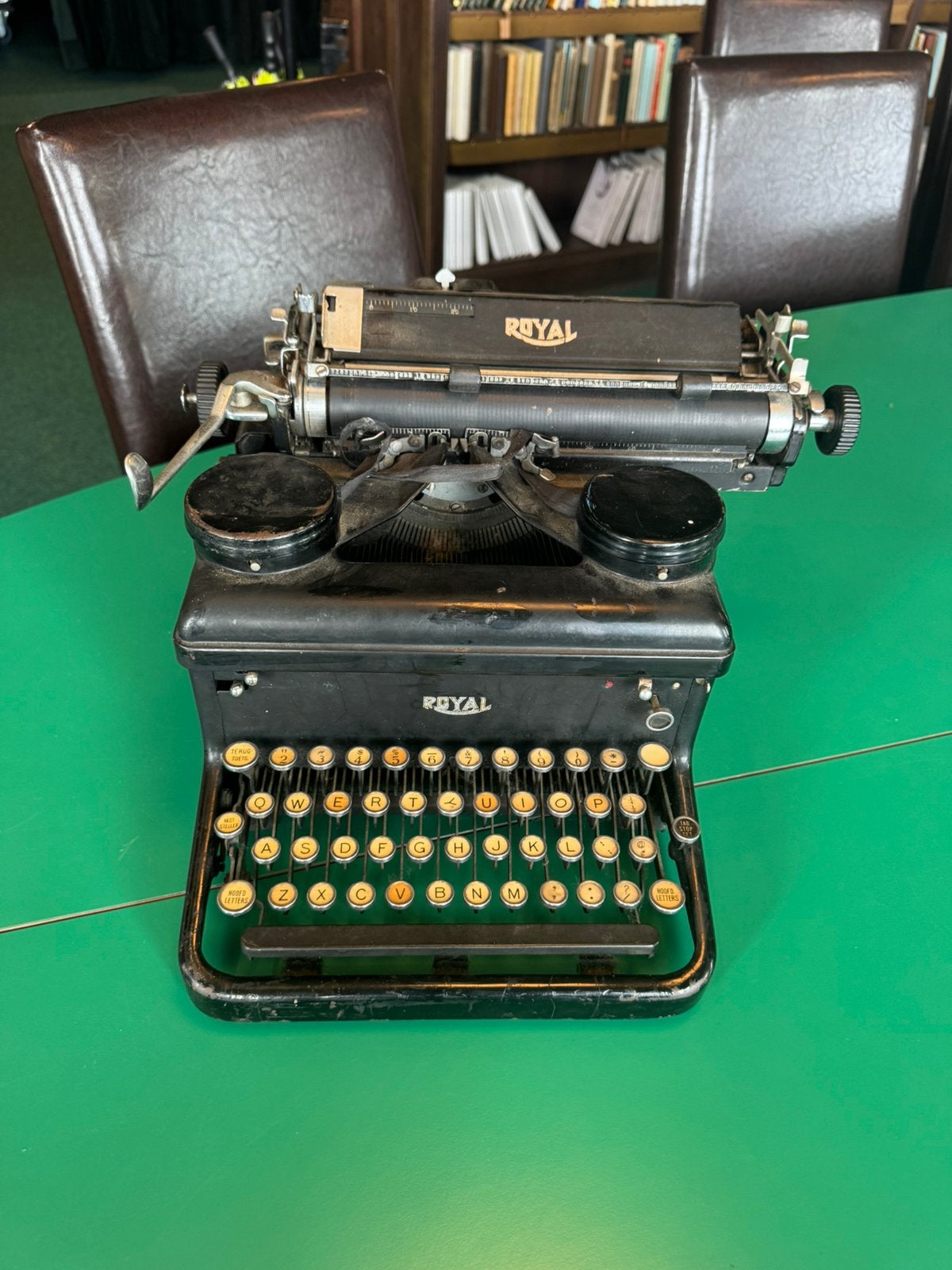 Typemachine Royal antiek, Antiek en Kunst, Ophalen of Verzenden