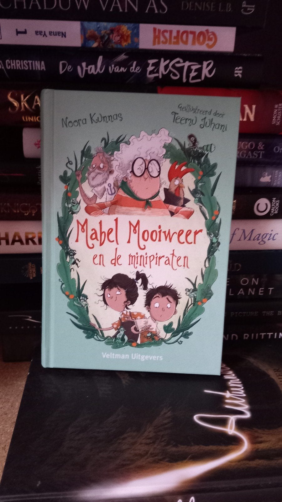 Mabel Mooiweer en de minipiraten - Noora Kunnas, Ophalen of Verzenden, Zo goed als nieuw, Noora Kunnas, Fictie algemeen
