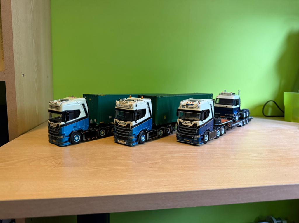 BD logistics set tekno wsi, Ophalen of Verzenden, Zo goed als nieuw, Bus of Vrachtwagen, Tekno