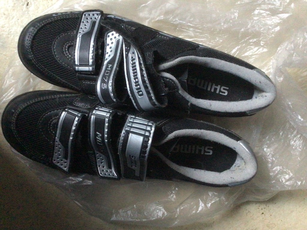 Gratis. Shimano schoenen voor wielrenners., Ophalen, Gebruikt, Dames, Schoenen