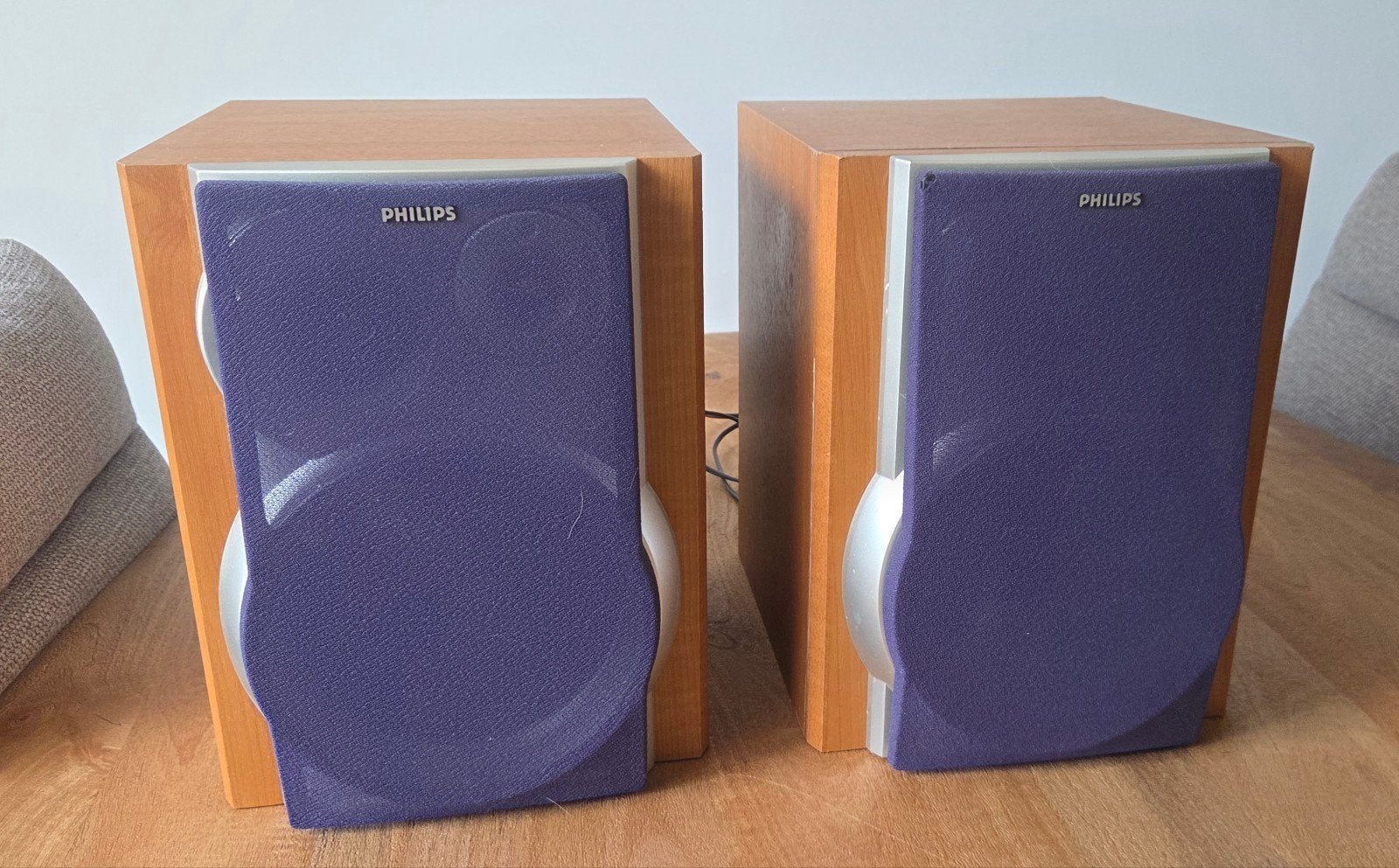Philips FB MZ7 PH speakers luidsprekers set, Audio, Tv en Foto, Ophalen of Verzenden, Minder dan 60 watt, Philips