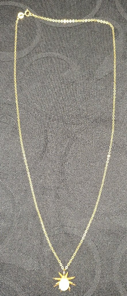 Halsketting, Sieraden, Tassen en Uiterlijk, Kettingen, Ophalen of Verzenden, Gebruikt, Goud, Goud