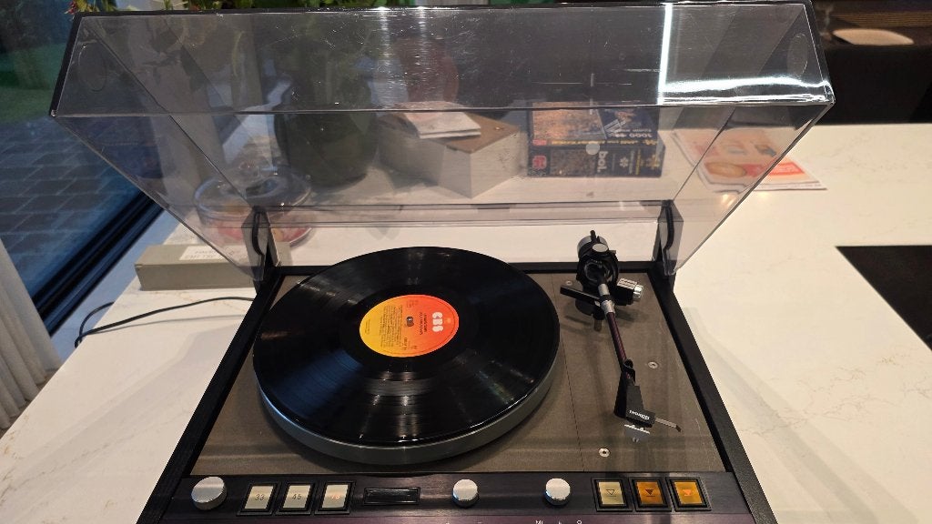 Thorens TD 126 MK III Electronic met EMT TSD-15 element, Thorens, Ophalen of Verzenden, Platenspeler, Gebruikt