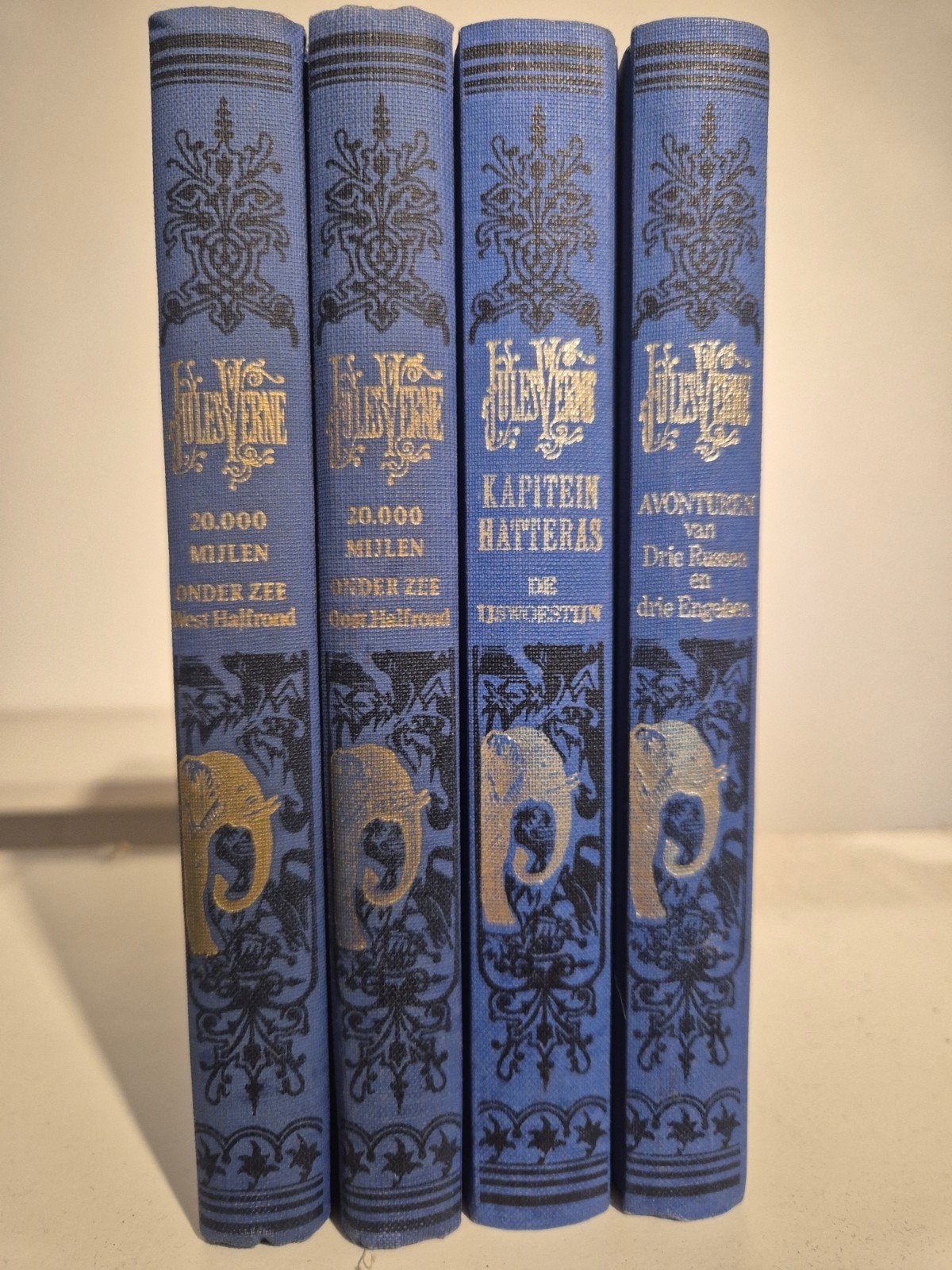 Jules Verne Wonderreizen - Complete Set (4 boeken), Ophalen of Verzenden, Zo goed als nieuw, Jules Verne