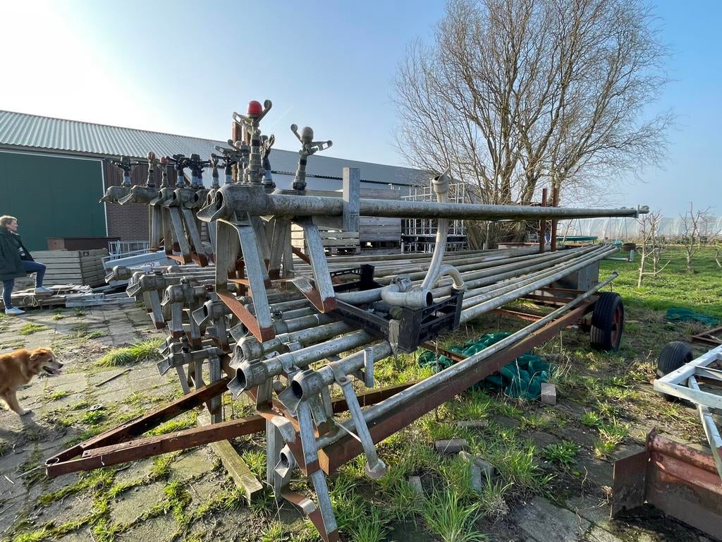 Aluminium regenleidingbuizen, Ophalen, Beregening en Drainage