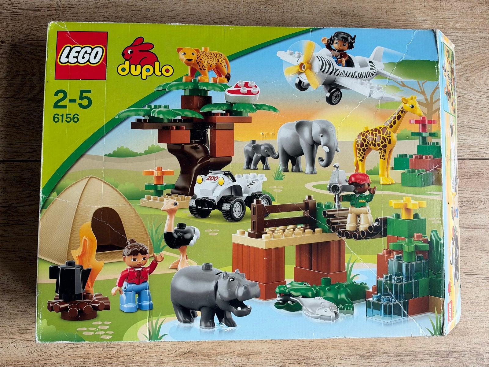 Lego Duplo 6156 Safari Avontuur - Complete set, Ophalen, Overige thema's, Zo goed als nieuw, Compleet