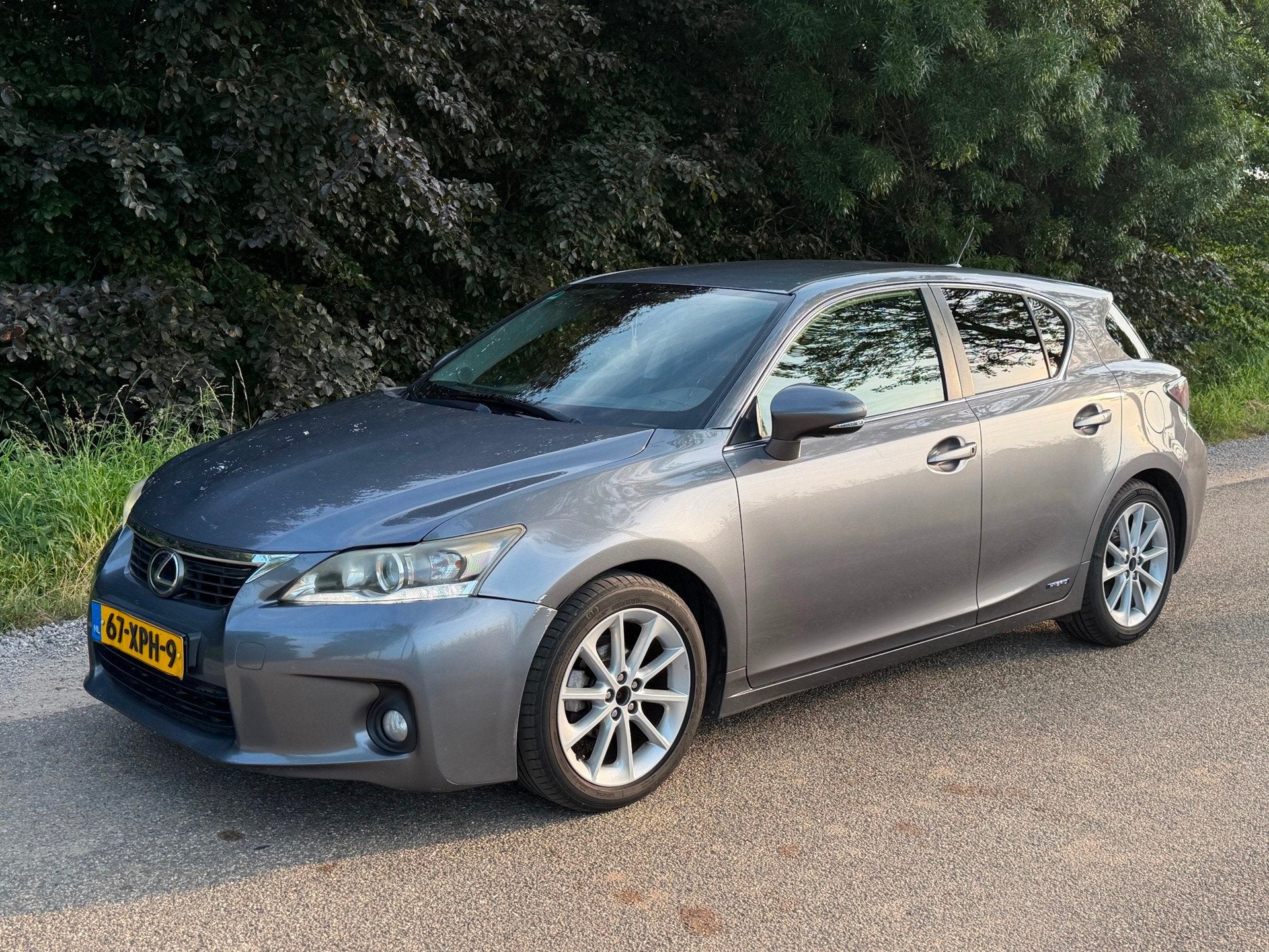 Lexus CT 200h Business Line Pro Hybride APK 07-2027 Airco, Euro 5, Stof, Gebruikt, Zwart