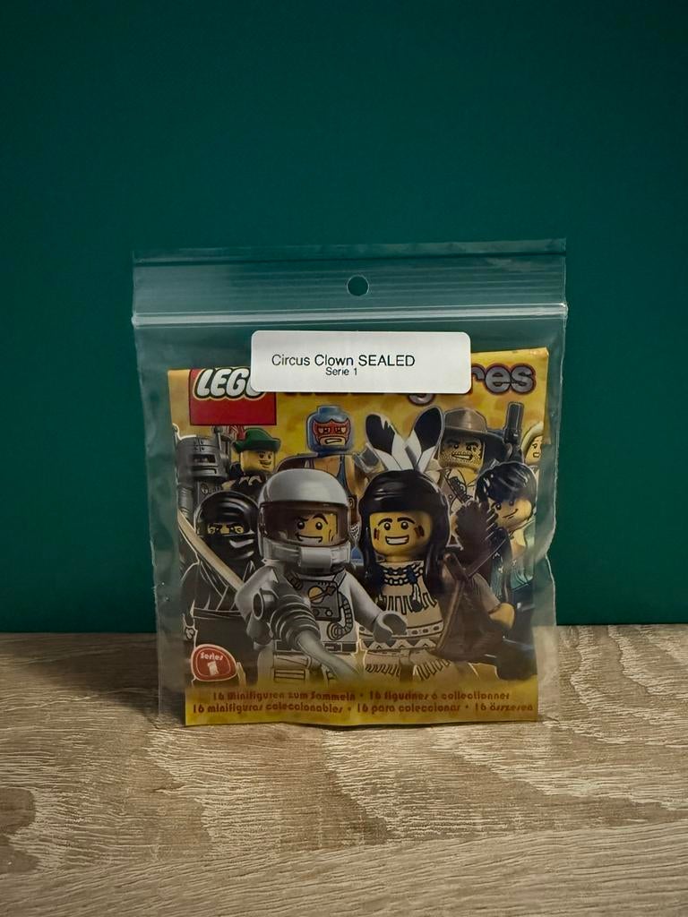 LEGO CMF Serie 1: Circus Clown SEALED, Ophalen of Verzenden, Zo goed als nieuw, Complete set, Lego