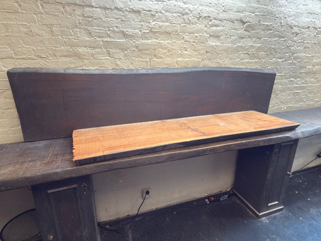 Partij merantie tafelbladen, Doe-het-zelf en Verbouw, Ophalen, Gebruikt, 25 tot 50 mm, Plank