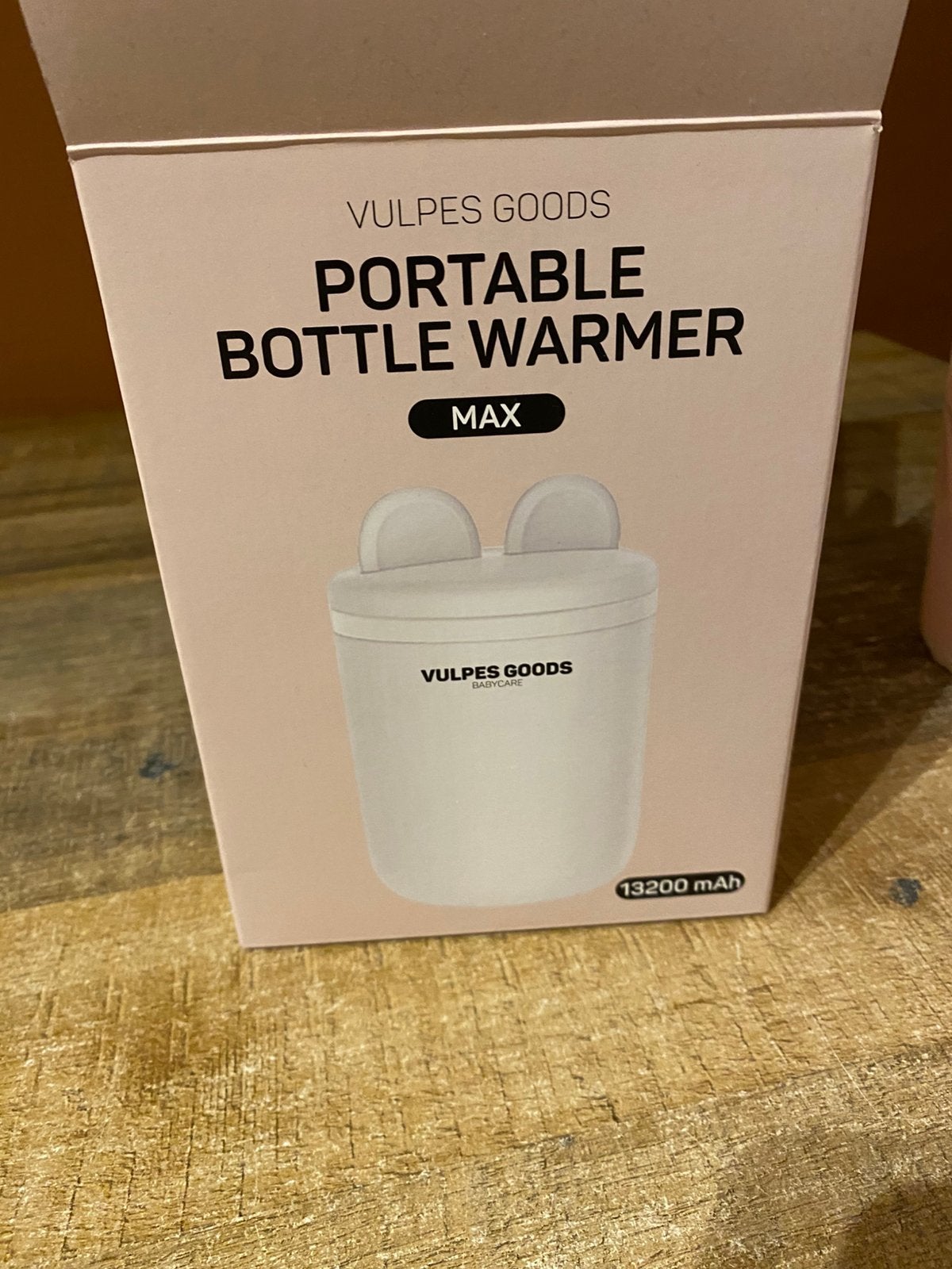 Vulpes goods draagbare baby Flessenwarmer, Ophalen of Verzenden, Zo goed als nieuw, Flessen- of potjesverwarmer