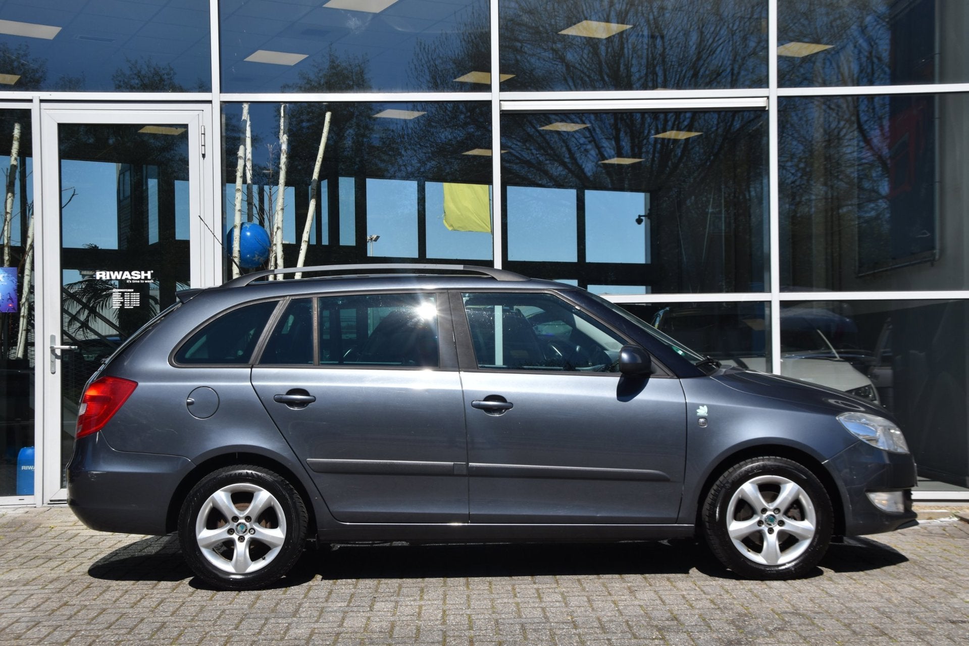 Skoda Fabia Combi 1.2 TDI Greenline | Airco | Cruise | Trekh, Auto's, Voorwielaandrijving, Euro 5, Zwart, 1199 cc