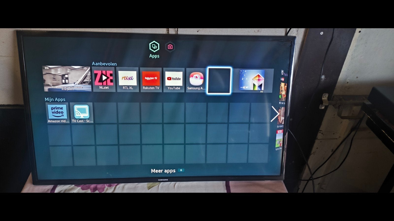 40 inch Samsung Smart LED tv, Ophalen, Gebruikt, 100 cm of meer, Samsung