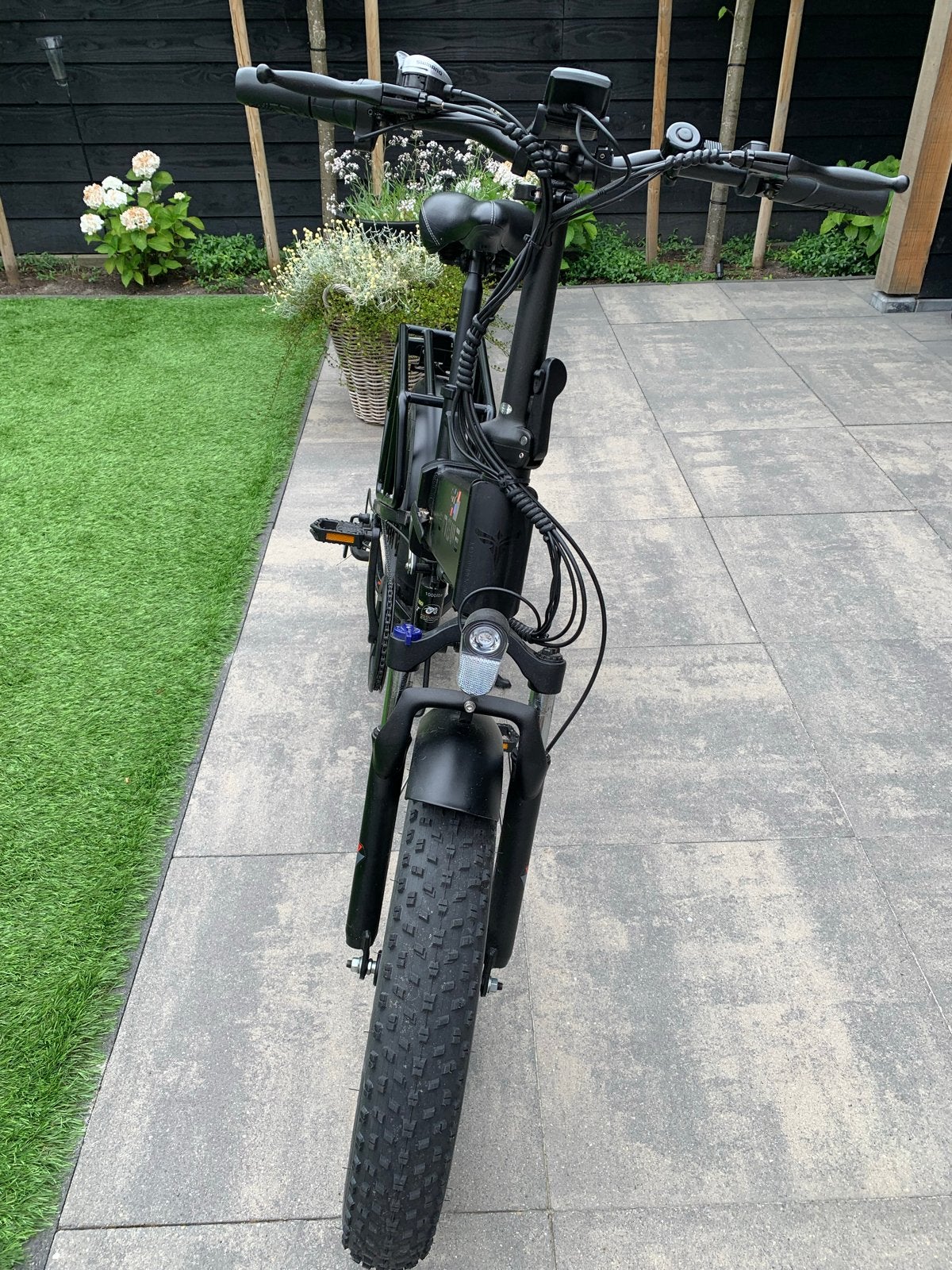 Engwe Fatbike E-bike - Zo goed als nieuw, Fietsen en Brommers, Zo goed als nieuw, Minder dan 47 cm, 50 km per accu of meer, Ophalen