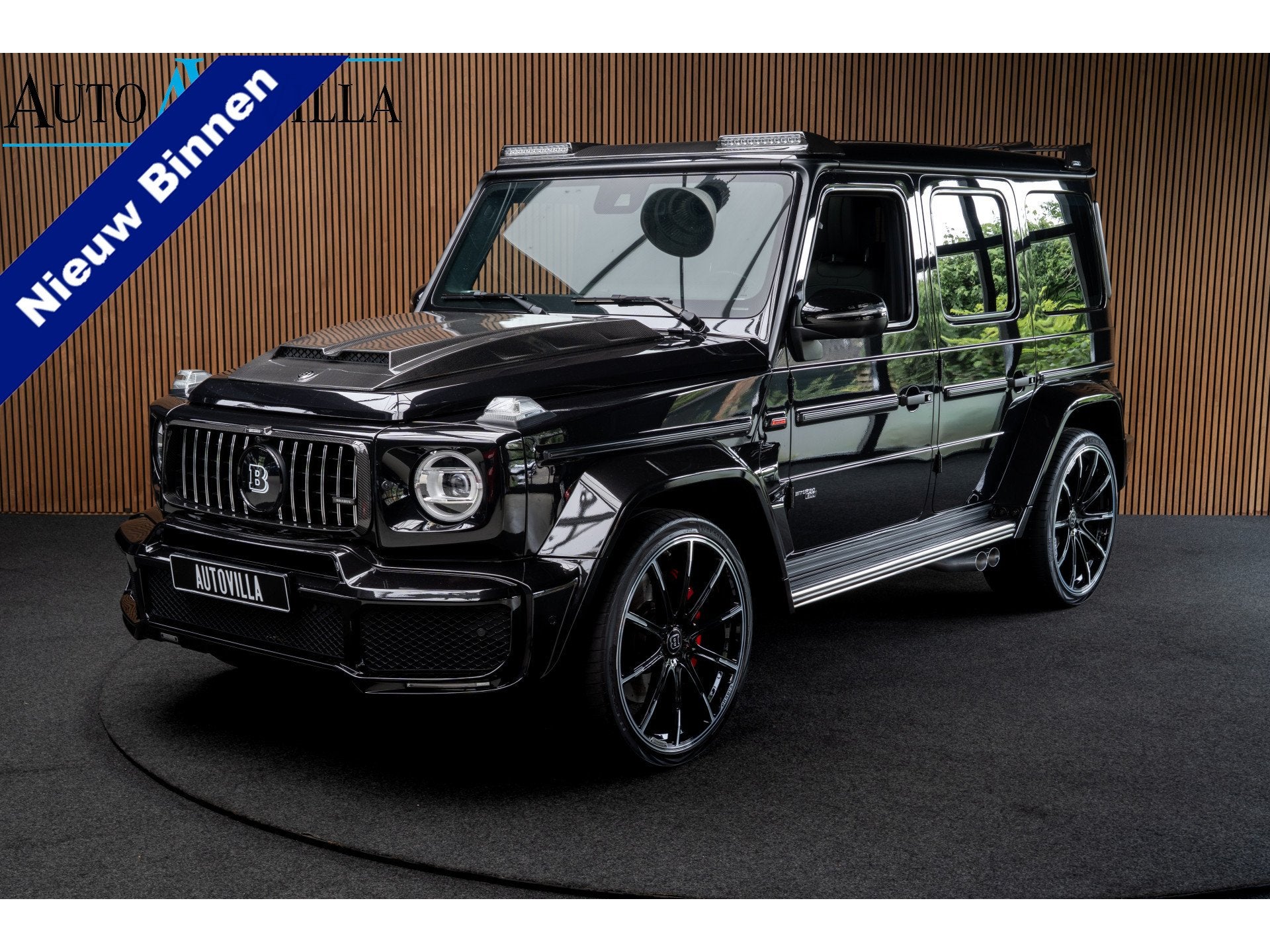 Mercedes-Benz G-Klasse 63 BRABUS 800 Burmester Carbon 360 Ca, Dealer onderhouden, G-Klasse, Zwart, Bedrijf
