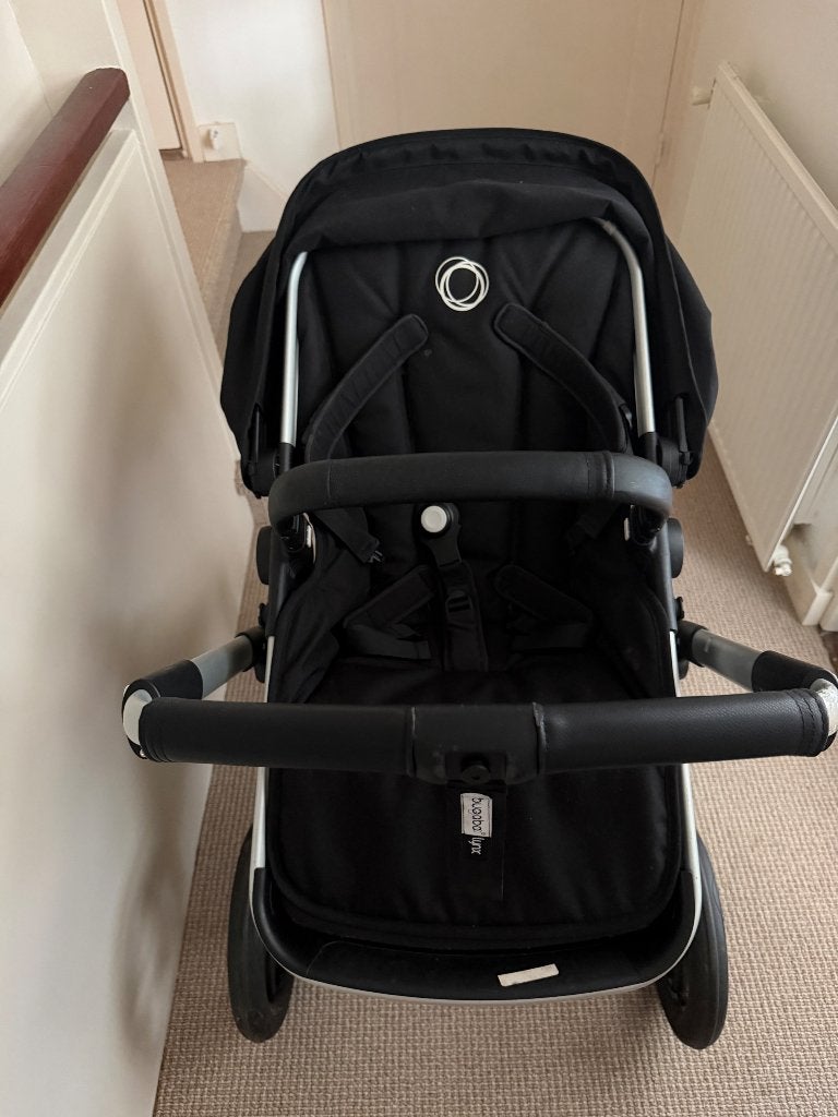 Bugaboo Lynx kinderwagen met wieg en stoel, Kinderen en Baby's, Kinderwagens en Combinaties, Ophalen, Gebruikt, Bugaboo, Verstelbare duwstang