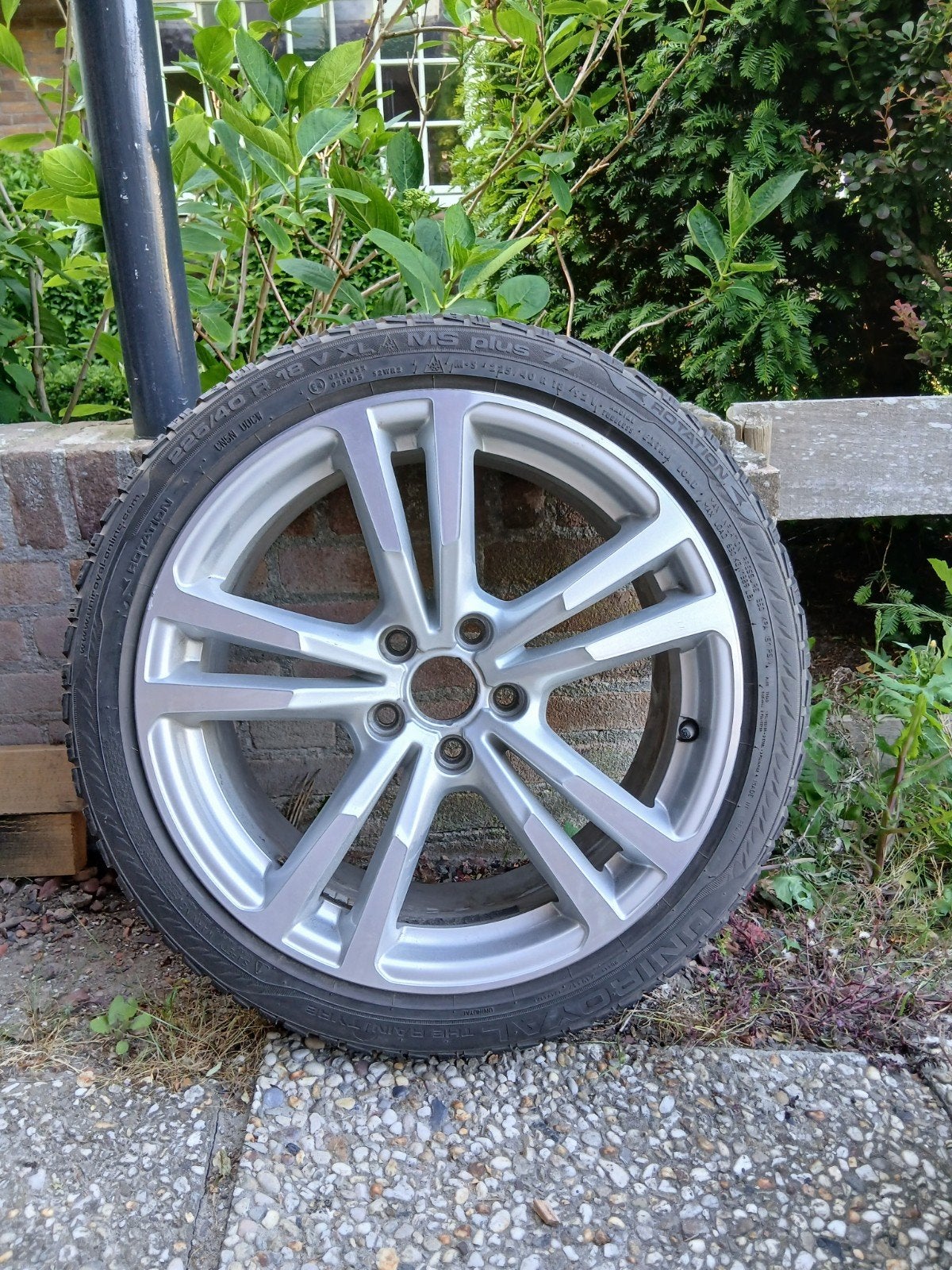 Audi S-Line speedline velgen 5x112 18 inch vw seat, Ophalen, 18 inch, Zomerbanden, 225 mm