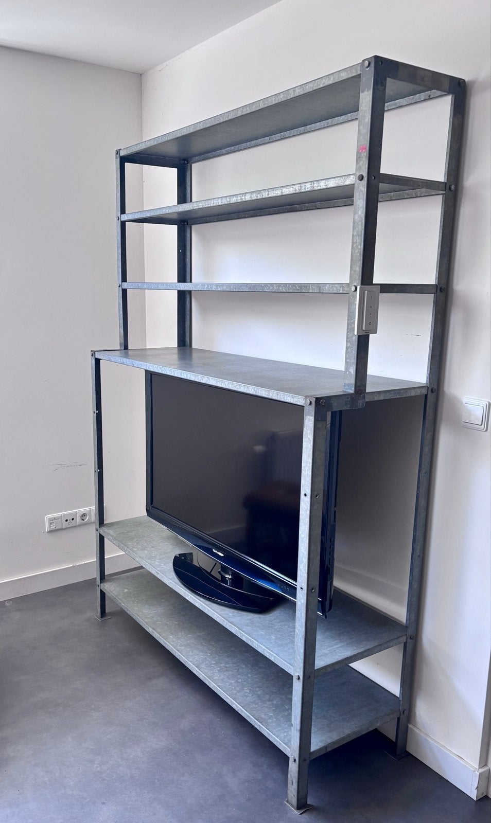Stevige stellingkast met extra plank, Ophalen, Gebruikt