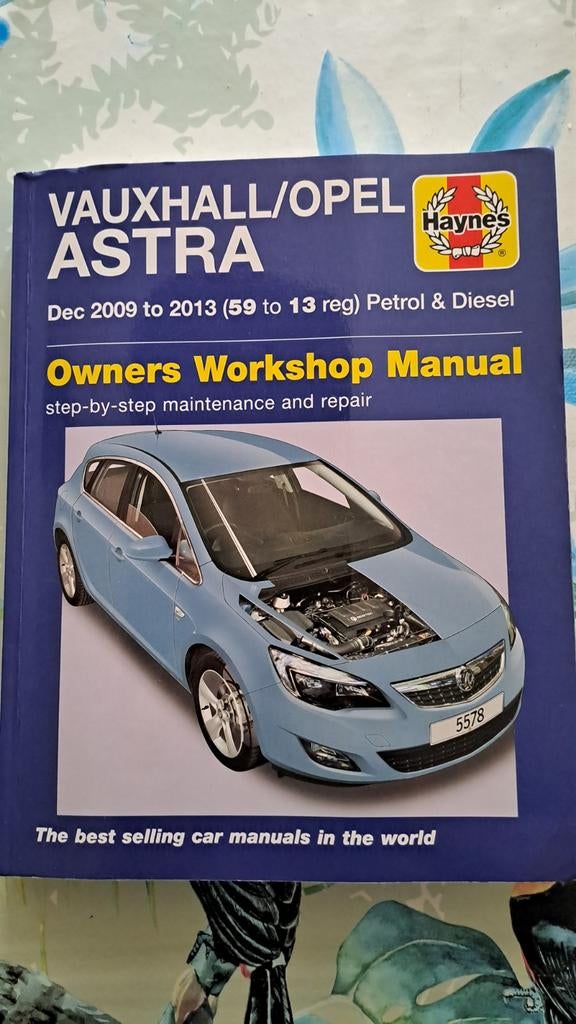 Haynes Werkplaatshandboek Vauxhall/Opel Astra (2009-2013), Auto diversen, Handleidingen en Instructieboekjes, Ophalen of Verzenden