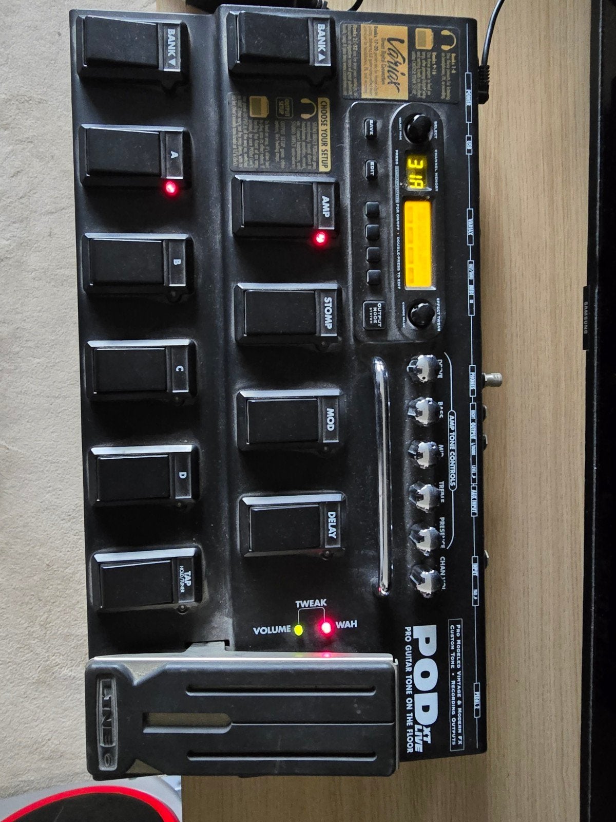 Line 6 POD XT Live gitaar multi-effectpedaal, Muziek en Instrumenten, Ophalen of Verzenden, Gebruikt, Delay of Echo