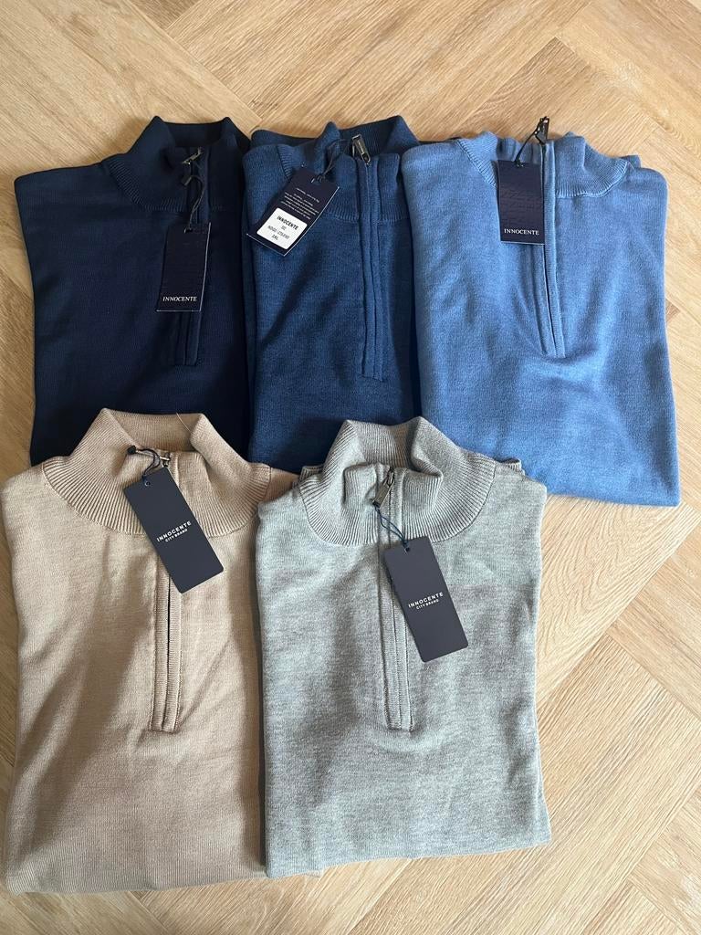 Partij Innocente half zip truien, Blauw, Ophalen of Verzenden, Innocente, Maat 56/58 (XL)