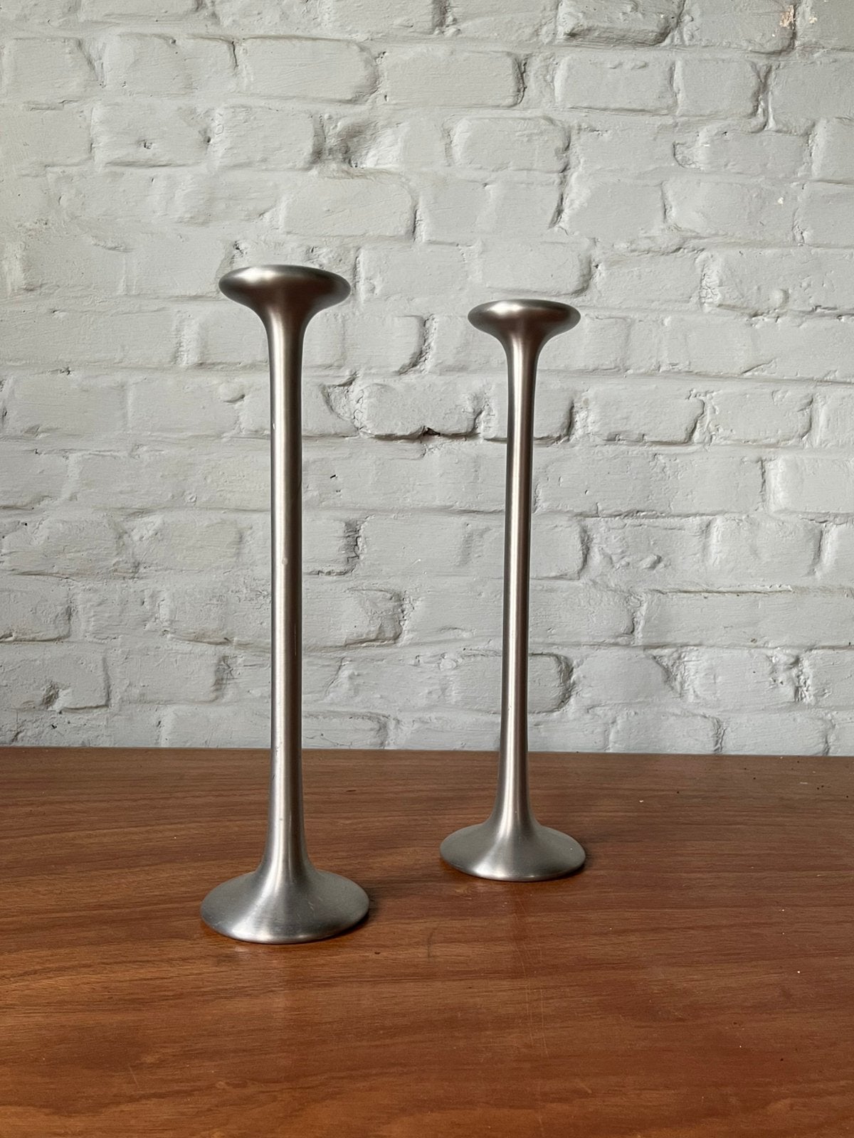 Vintage IKEA kandelaar Kägla - Carl Öjerstam - aluminium set, Ophalen