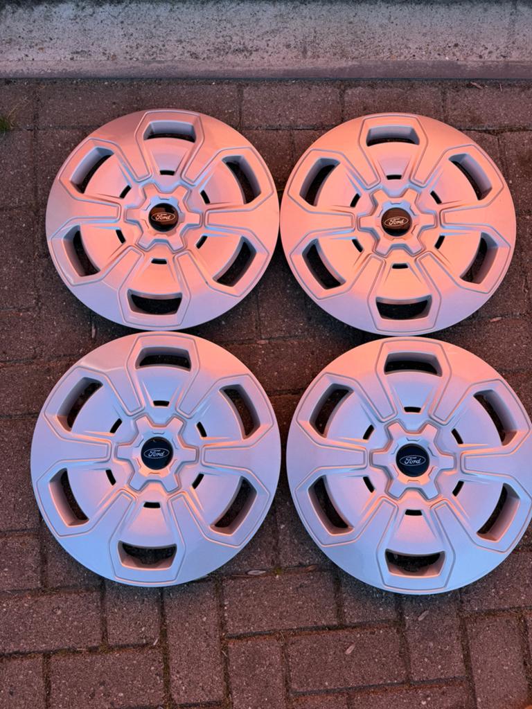 Ford Transit Custom wieldoppen origineel 16inch, Auto diversen, Ophalen of Verzenden, Zo goed als nieuw