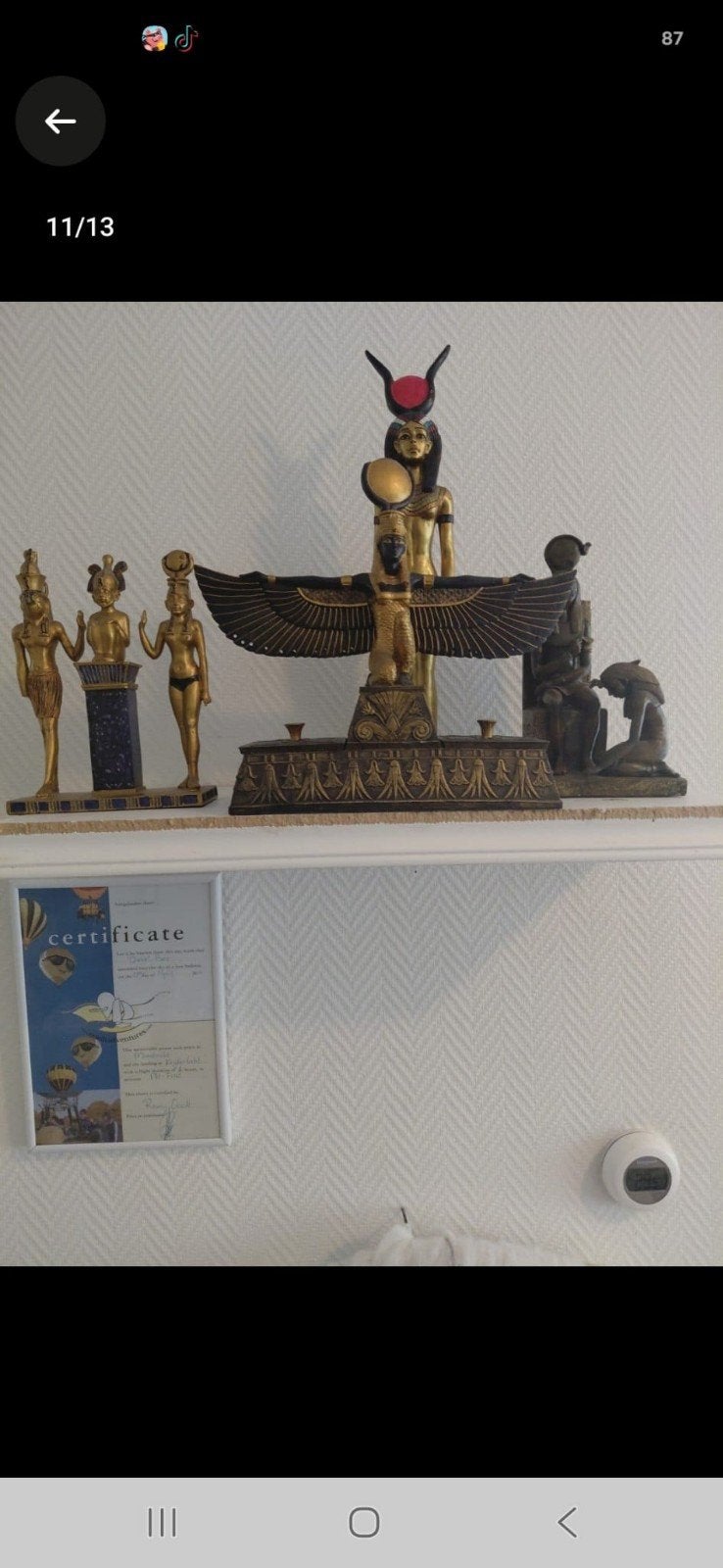 Egyptische beeldjes, Verzenden, Zo goed als nieuw, Overige typen