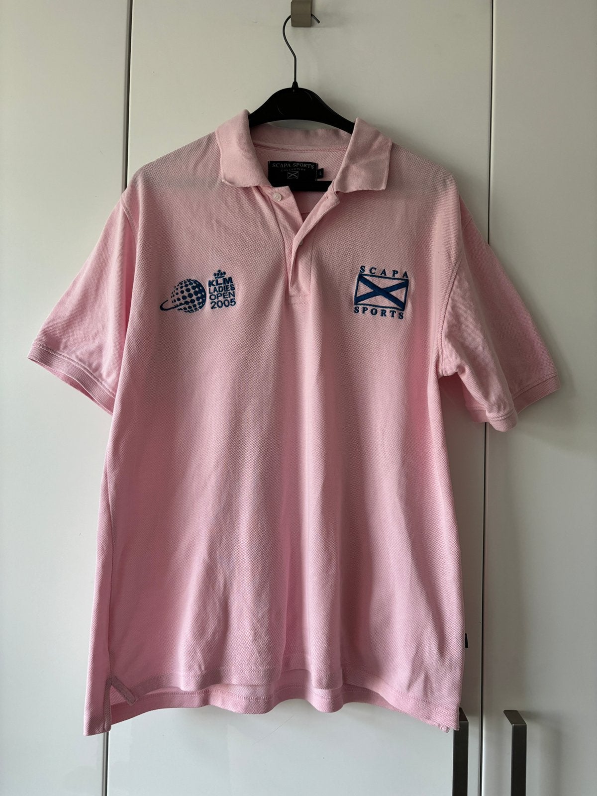 Scapa sports polo roze maat L, Verzenden, Zo goed als nieuw, Maat 52/54 (L), Roze