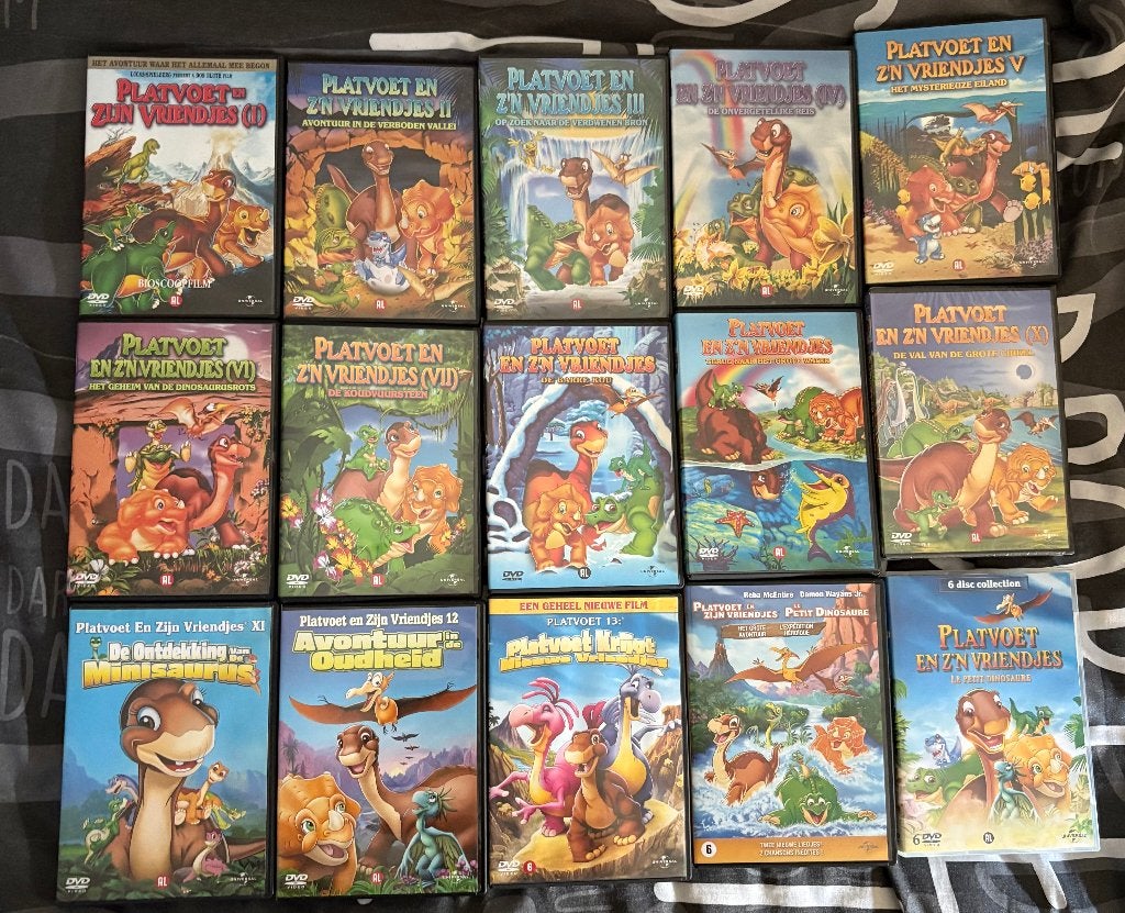 Platvoet en zijn vriendjes, Cd's en Dvd's, Dvd's | Kinderen en Jeugd, Alle leeftijden, Ophalen of Verzenden, Zo goed als nieuw