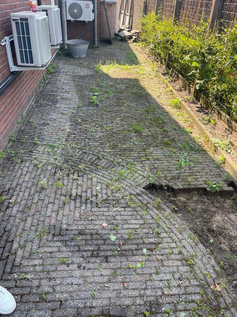 16m2 stenen op pallet betonklinkers, Ophalen of Verzenden, Zo goed als nieuw, Beton, Klinkers