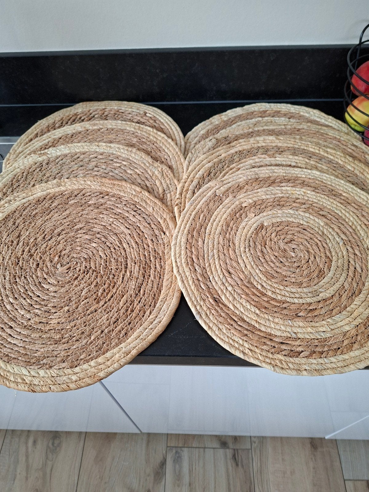 rotan placemats 8x, Huis en Inrichting, Ophalen of Verzenden