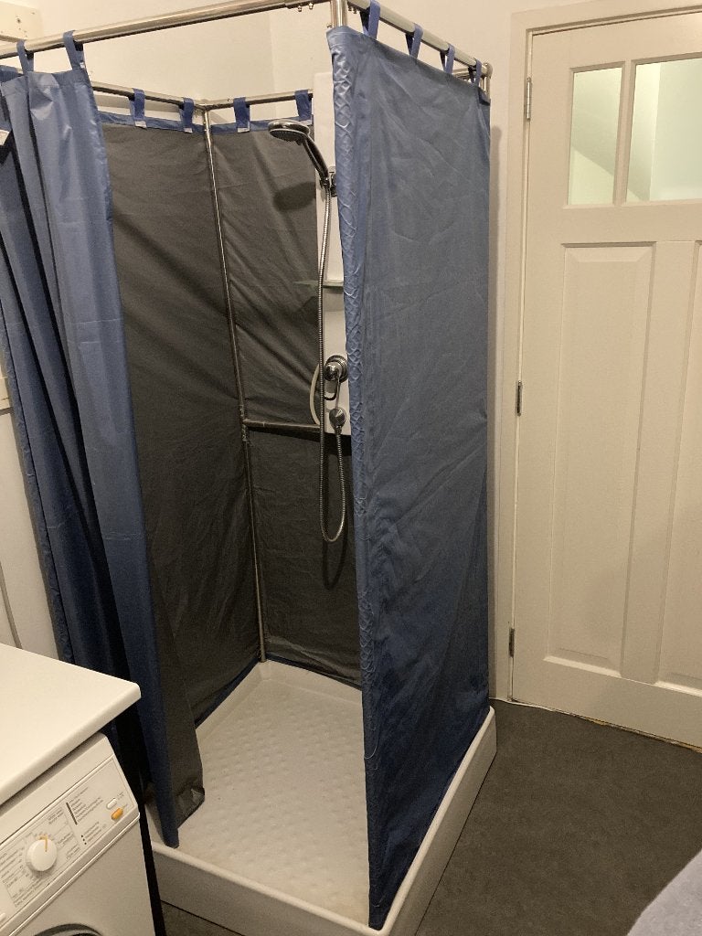 Nooddouche, Doe-het-zelf en Verbouw, Sanitair, Ophalen, Gebruikt, Douche