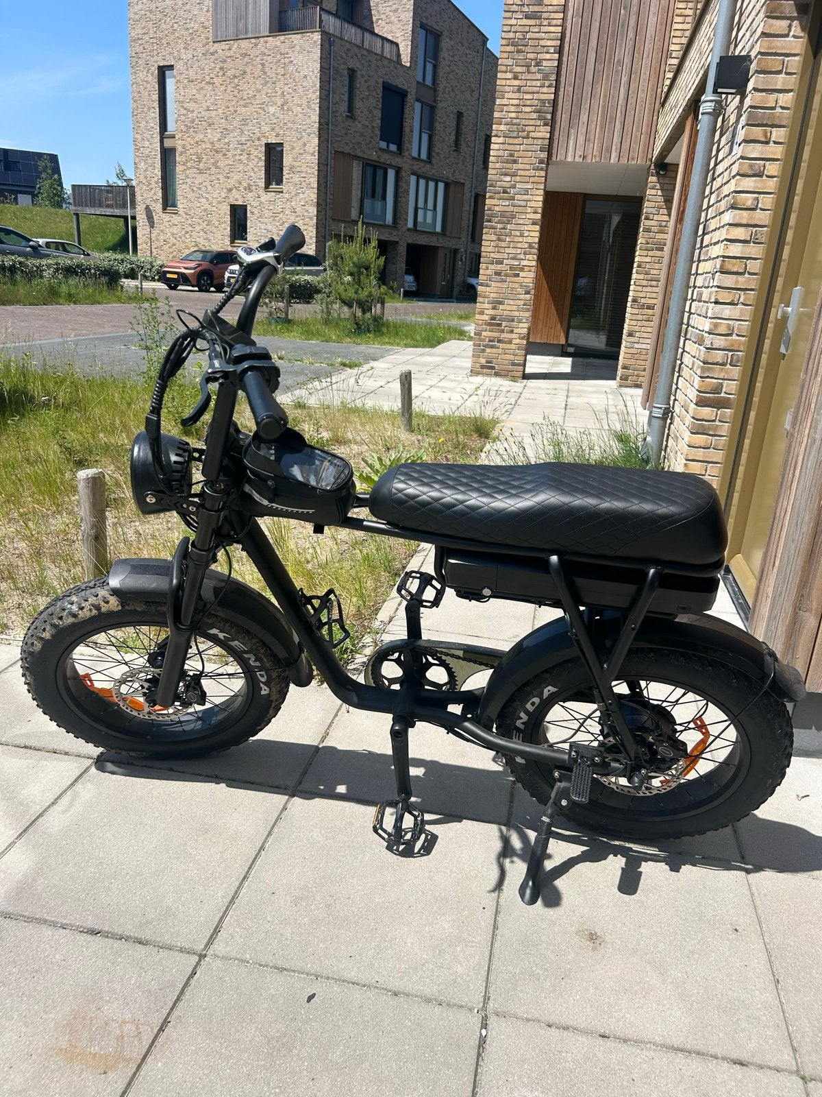 EB4 Fatbike E-bike met lange zitting, Gebruikt, Minder dan 47 cm, 50 km per accu of meer, Ophalen