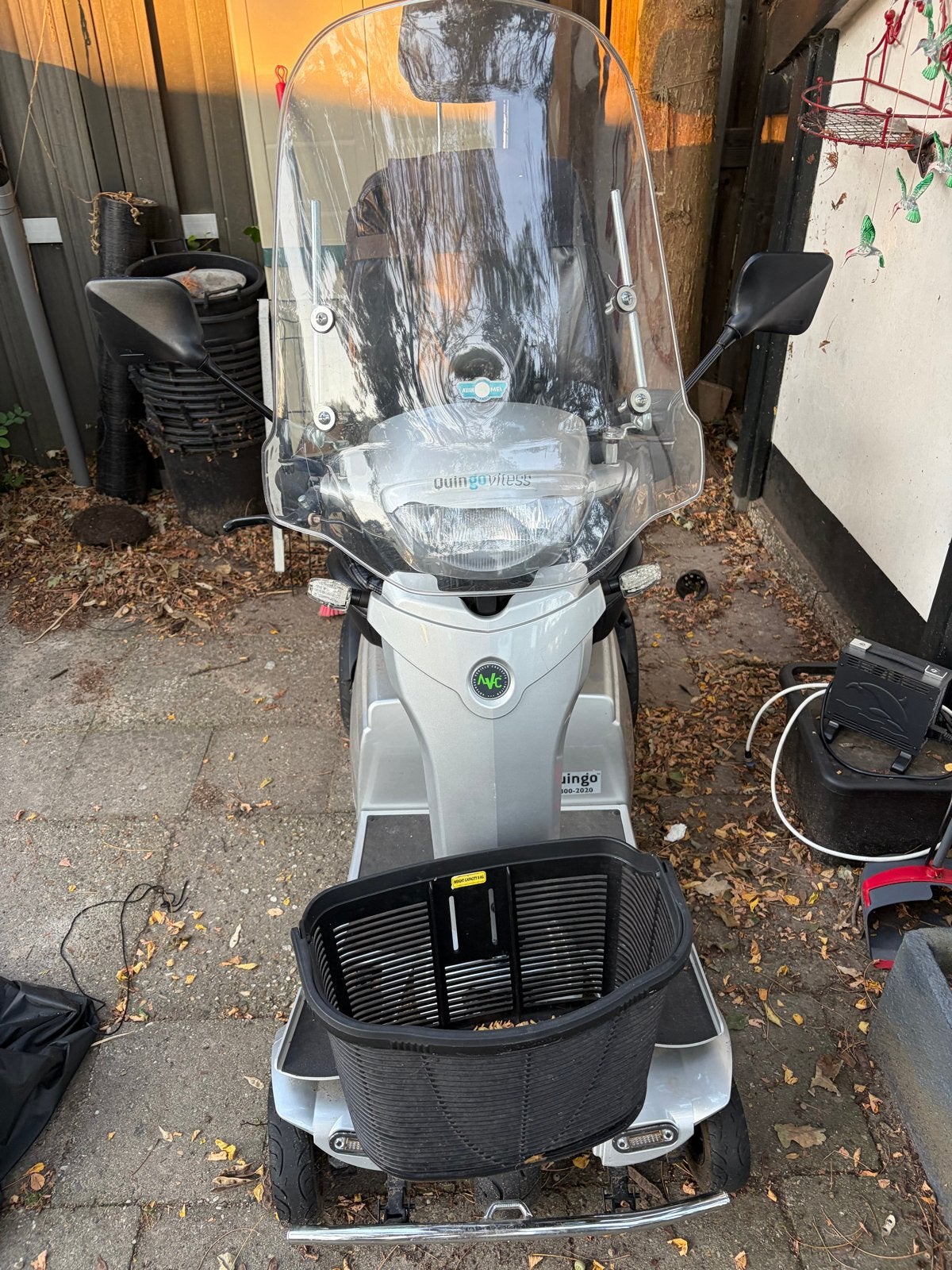 Quingo 5 wieler scootmobiel, Ophalen, Gebruikt, Quingo, 16 km/u of meer
