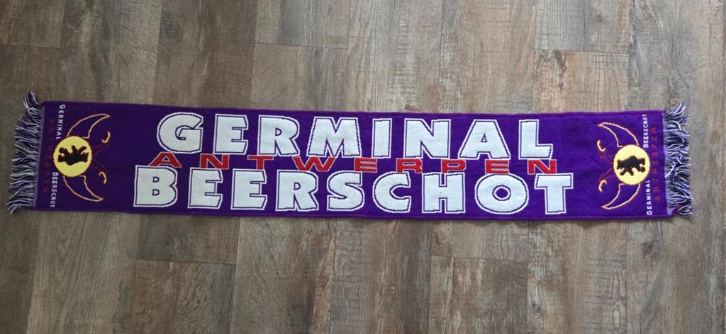 Sjaal Germinal Beerschot, Ophalen of Verzenden, Zo goed als nieuw, Buitenlandse clubs, Vaantje of Sjaal