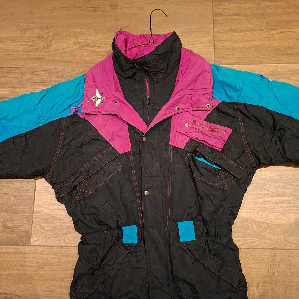 Vintage / retro 90s fout skipak maat L merk Wannabee, Kleding | Heren, Maat 52/54 (L), Ophalen of Verzenden, Wannabee, Gedragen