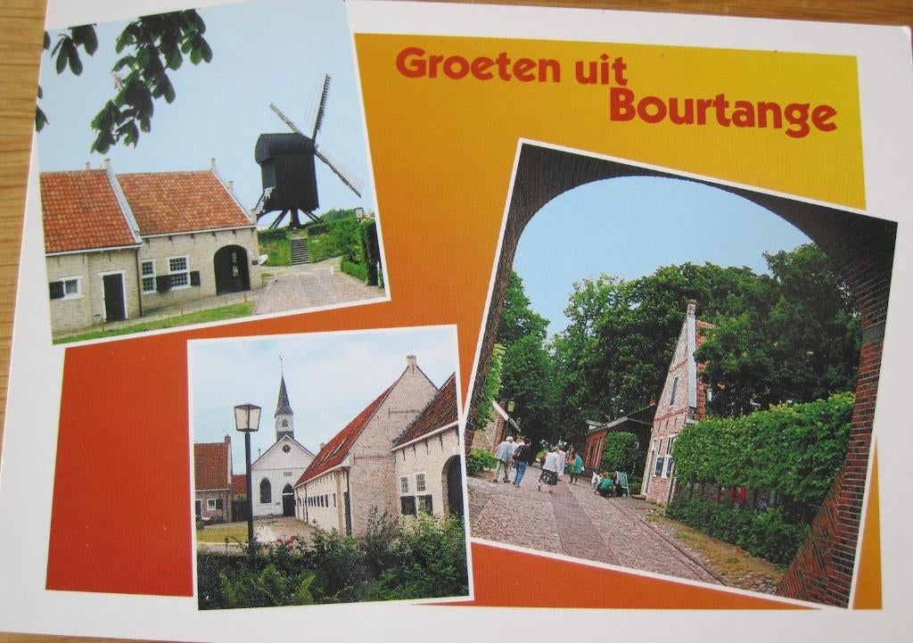 Drie keer groeten uit Bourtange - nieuw, Verzamelen, Ansichtkaarten | Nederland, Verzenden, 1980 tot heden, Ongelopen, Groningen