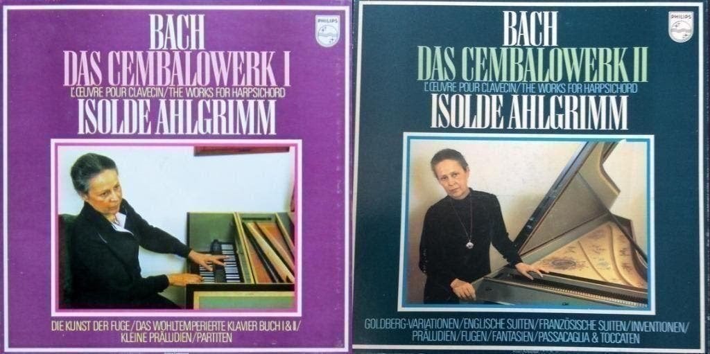 Isolde Ahlgrimm–J S Bach Das Cembalowerk I & 2  BOX 20 LP, Kamermuziek, Ophalen of Verzenden, Zo goed als nieuw, 12 inch
